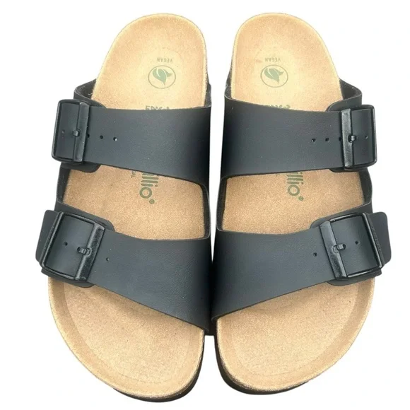 Birkenstock Papillio Arizona Flex Platform Sandals 39 NWOB Birko-Flor Black - Picture 4 of 15